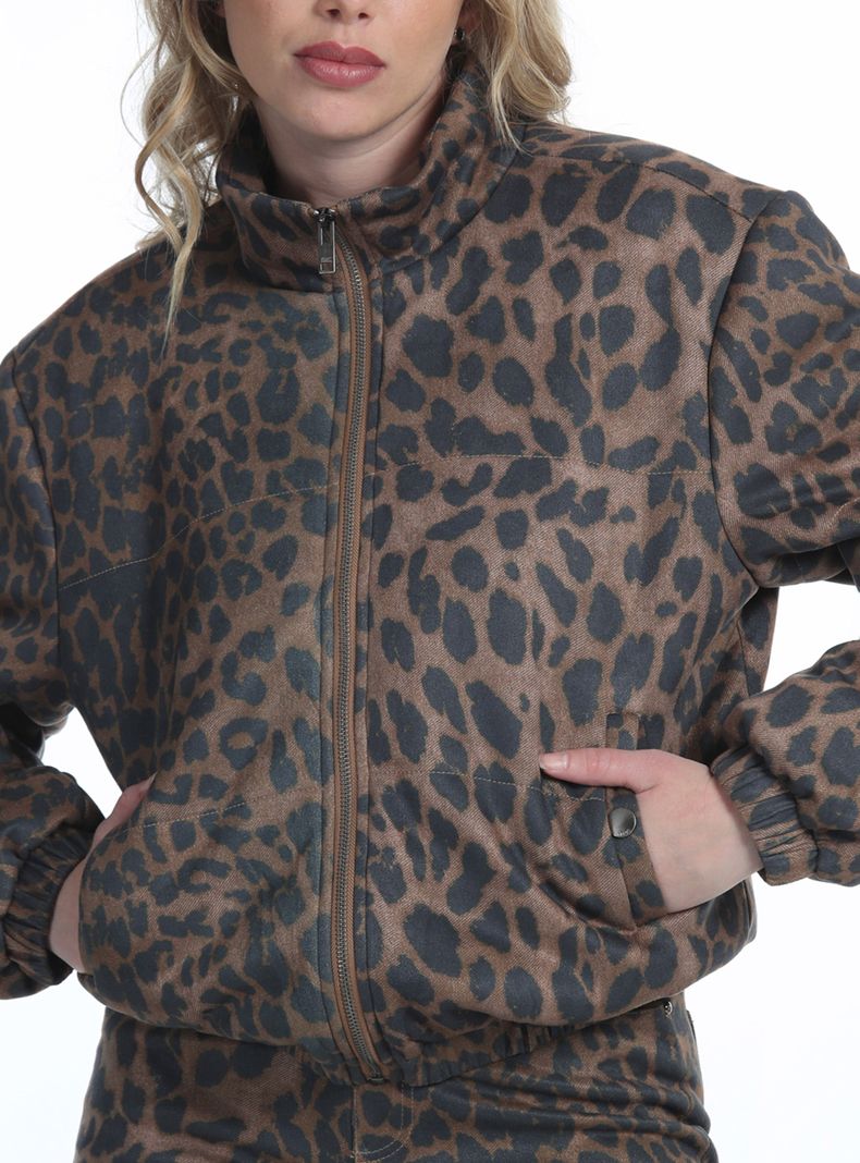 Chaqueta Puffa Leopardo-0
