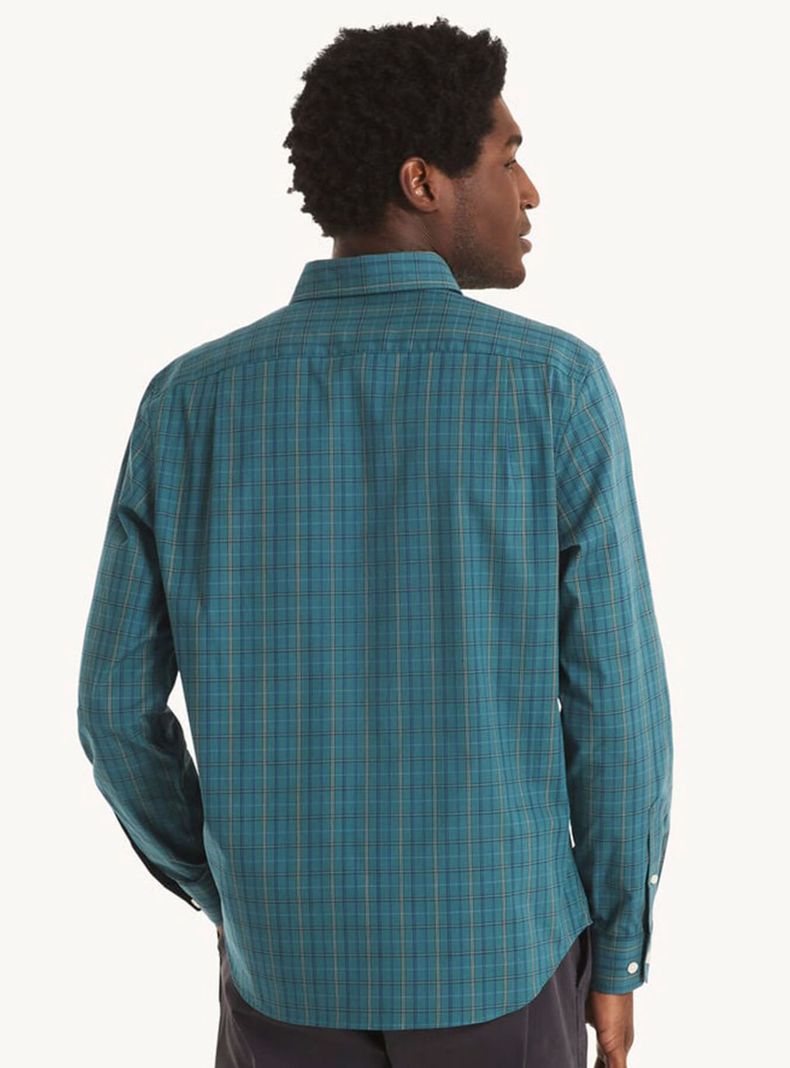 Camisa Cuadros Full Estamapada Casual-1