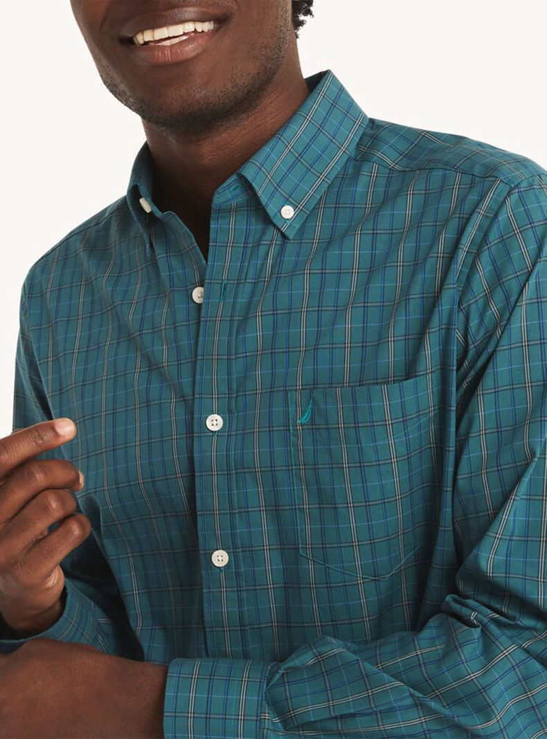 Camisa Cuadros Full Estamapada Casual-2