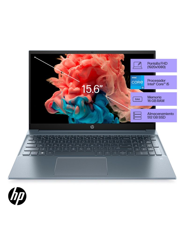 Notebook Pavilion 15-eg2503la Intel Core i5 12va Gen 16GB RAM