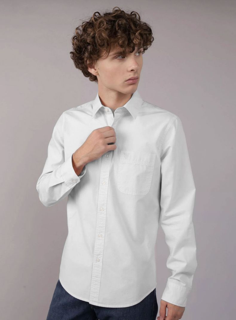Camisa AE Everyday Slim Fit con Botones