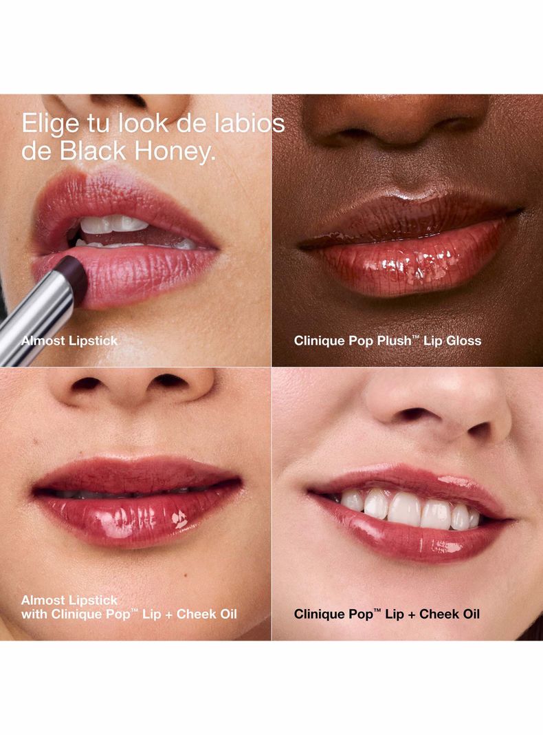 Clinique Pop Lip + Cheek Oil Black Honey-3