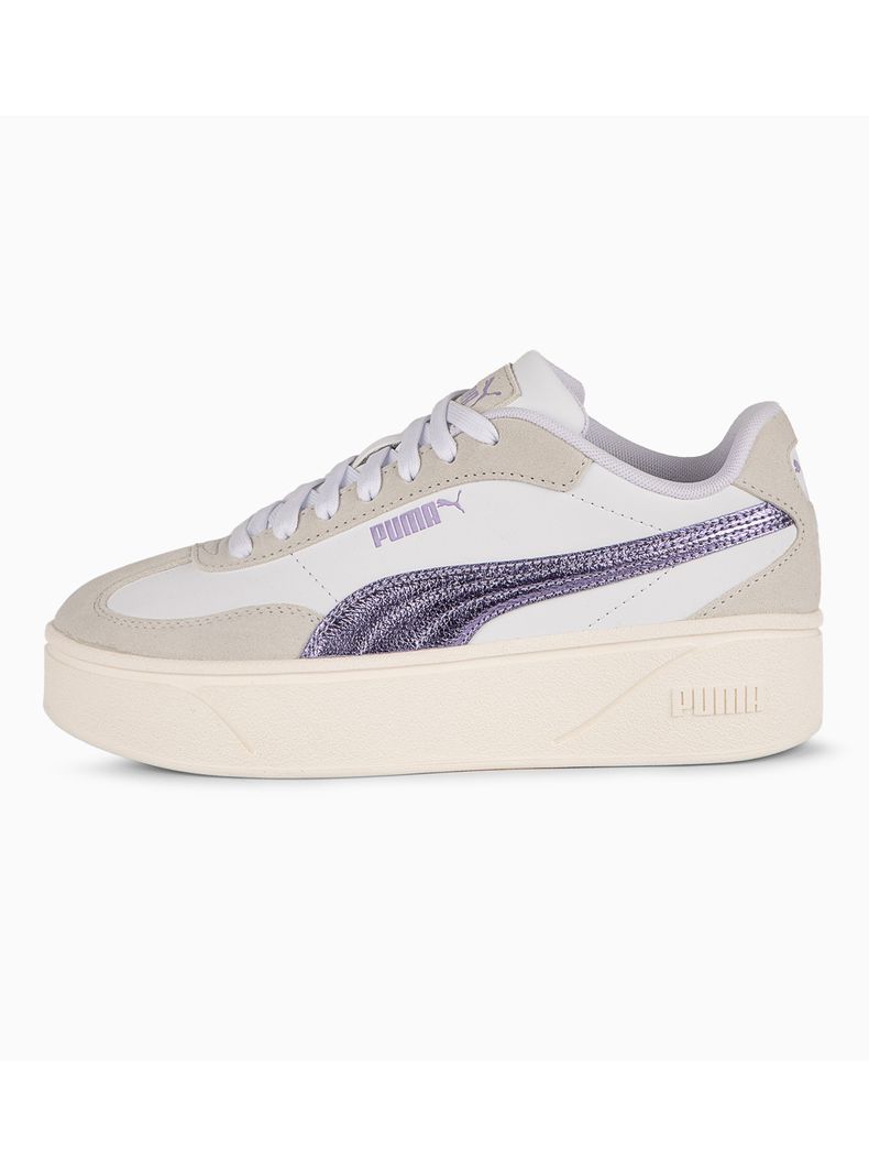 Zapatilla Urbana Logo Metallic Club II Era Platform Mujer-2