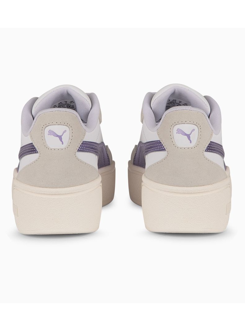 Zapatilla Urbana Logo Metallic Club II Era Platform Mujer-4