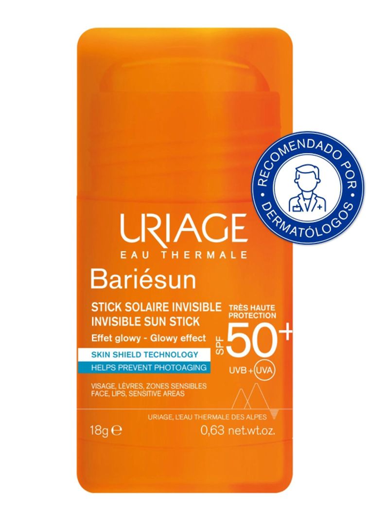 Protector Solar Stick Invisible SPF50+Bariésun 18g Uriage