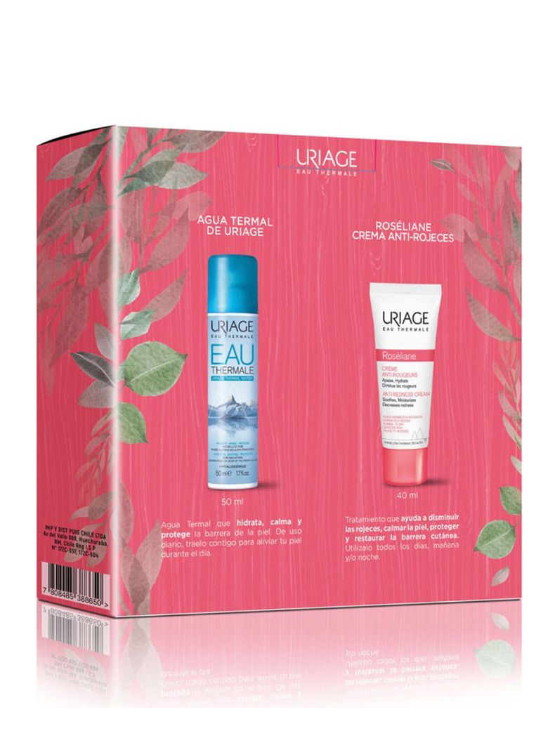 Set Roséliane Crema Anti+rojeces + Agua Termal de Uriage 50ml-2