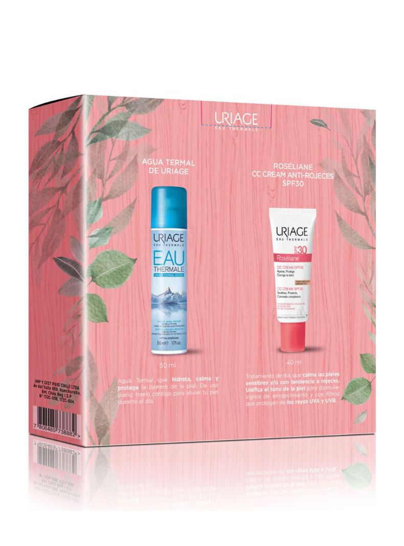 Set Roséliane CC Cream SPF30 + Agua Termal de Uriage 50ml-2