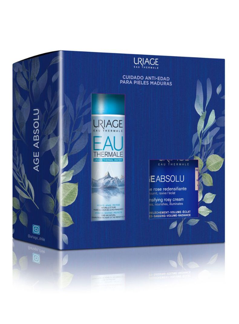 Set Age Absolu Crema de Día + Agua Termal de Uriage 50ml-1