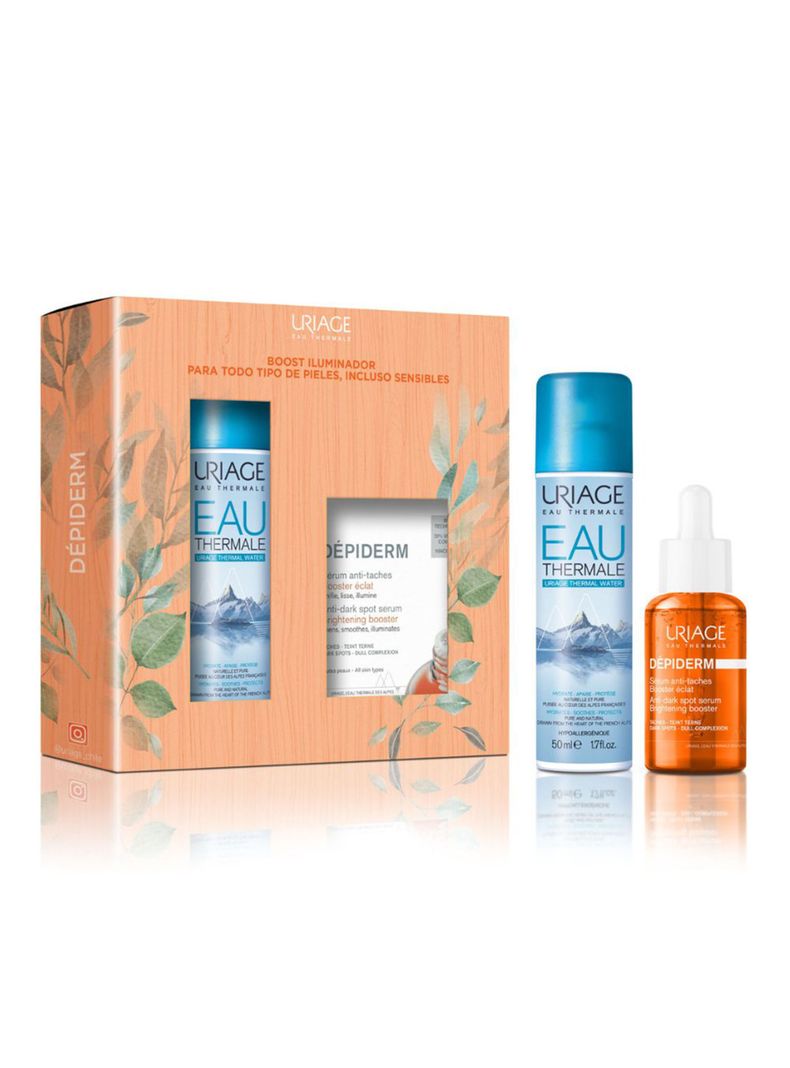 Set Dépiderm Serum Antimanchas + Agua Termal de Uriage 50ml -0