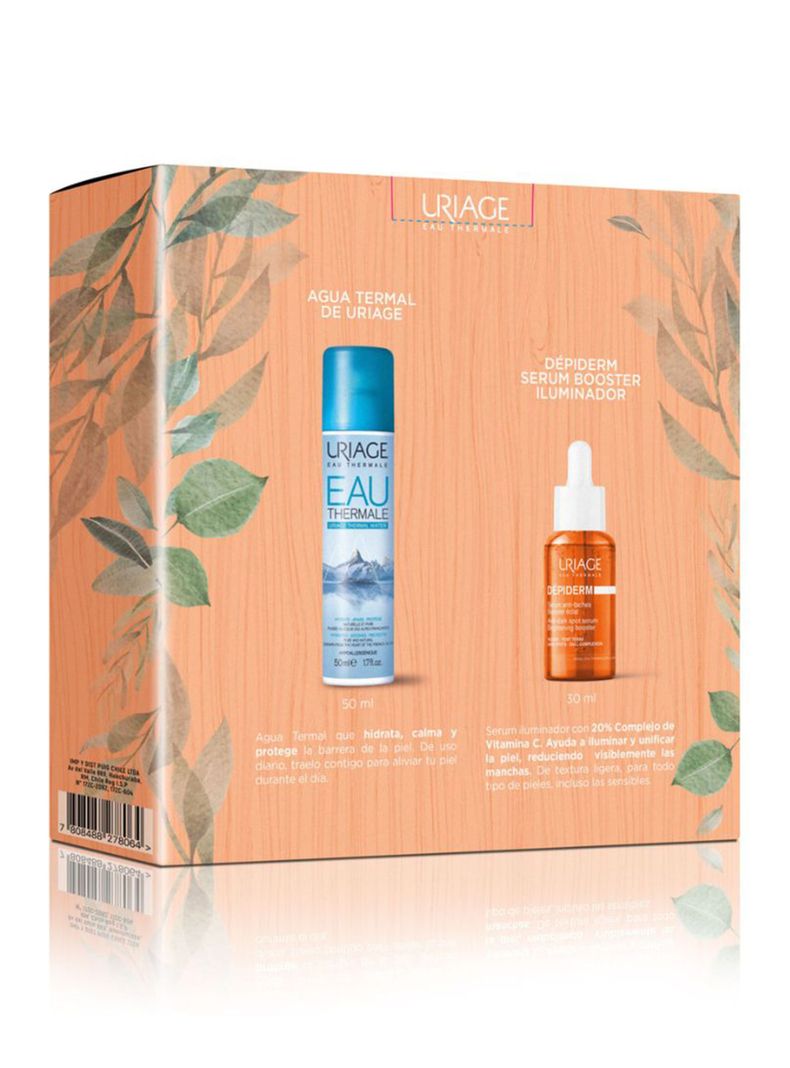 Set Dépiderm Serum Antimanchas + Agua Termal de Uriage 50ml -2