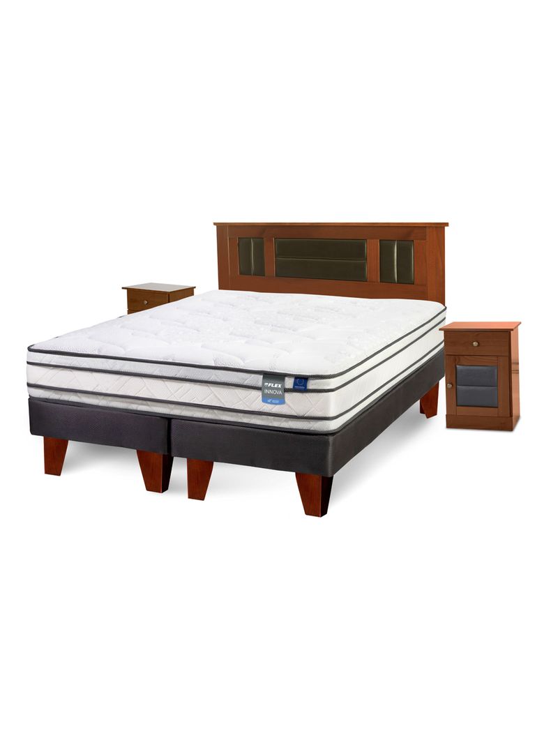 Cama Europea Innova King + Set de Muebles Lorraine-0