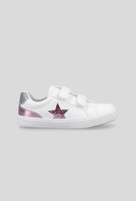 Zapatilla Urbana Estrella Velcros Niña Tribu