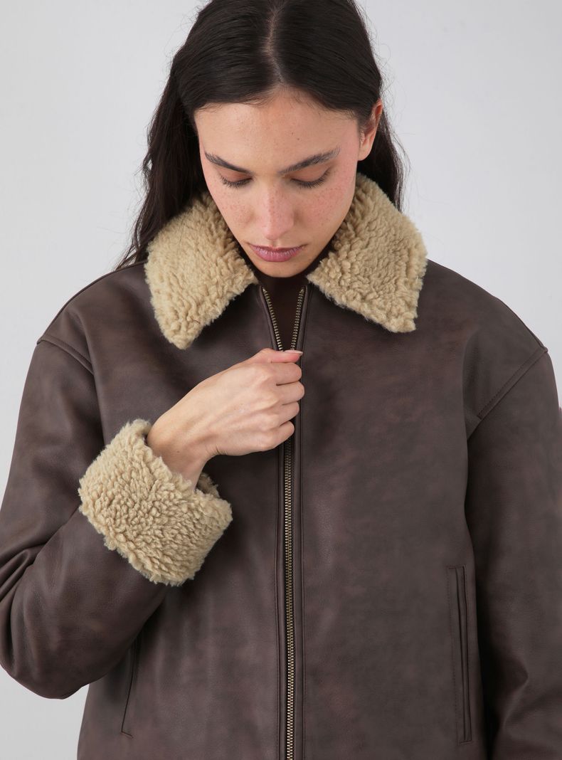 Chaqueta Pu Cuello Chiporro-3