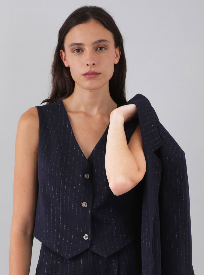 Vest Líneas Lurex-0