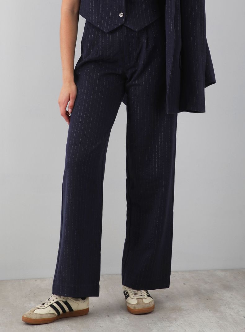 Jeans Pants Líneas Lurex-0