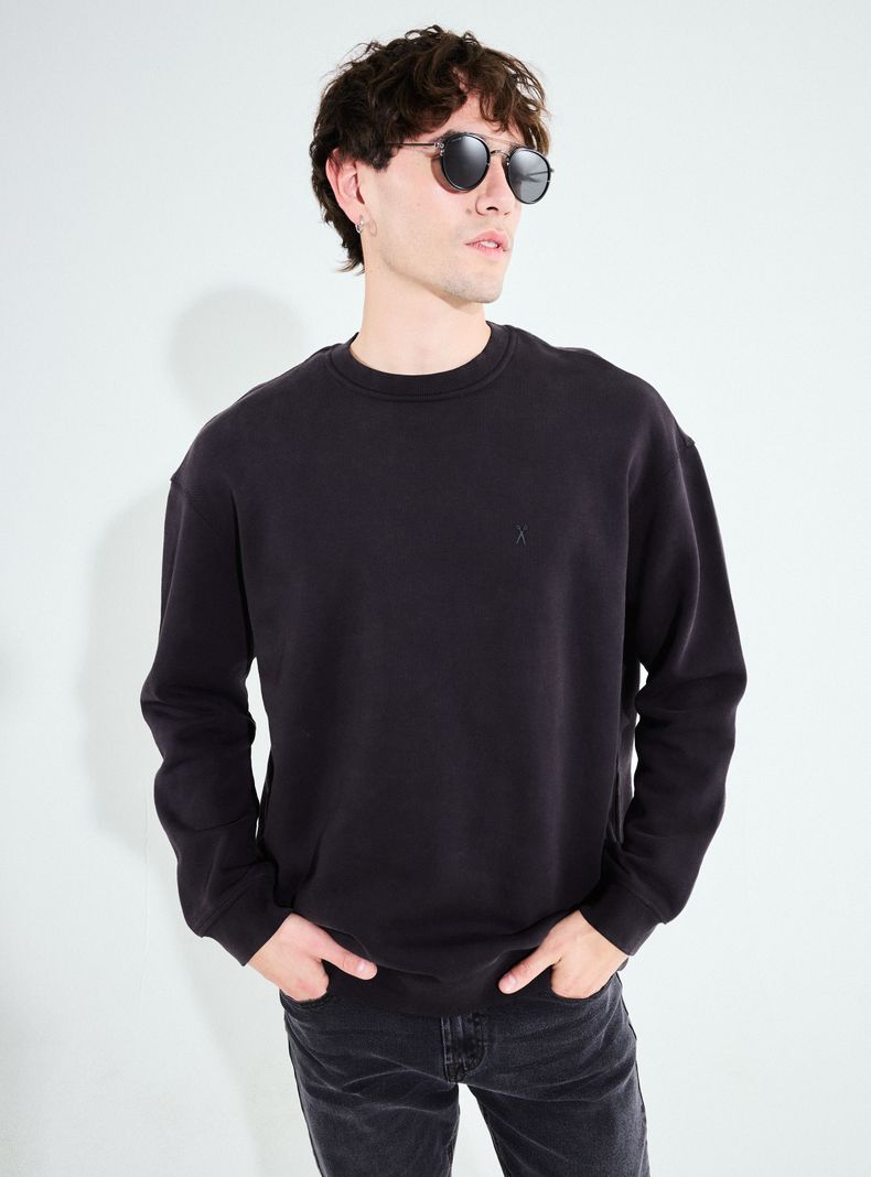 Polerón Cuello Polo Casual