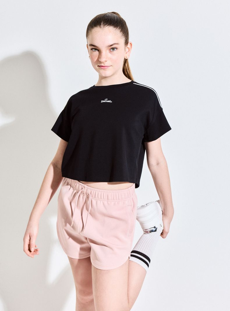 Polera Crop Piping