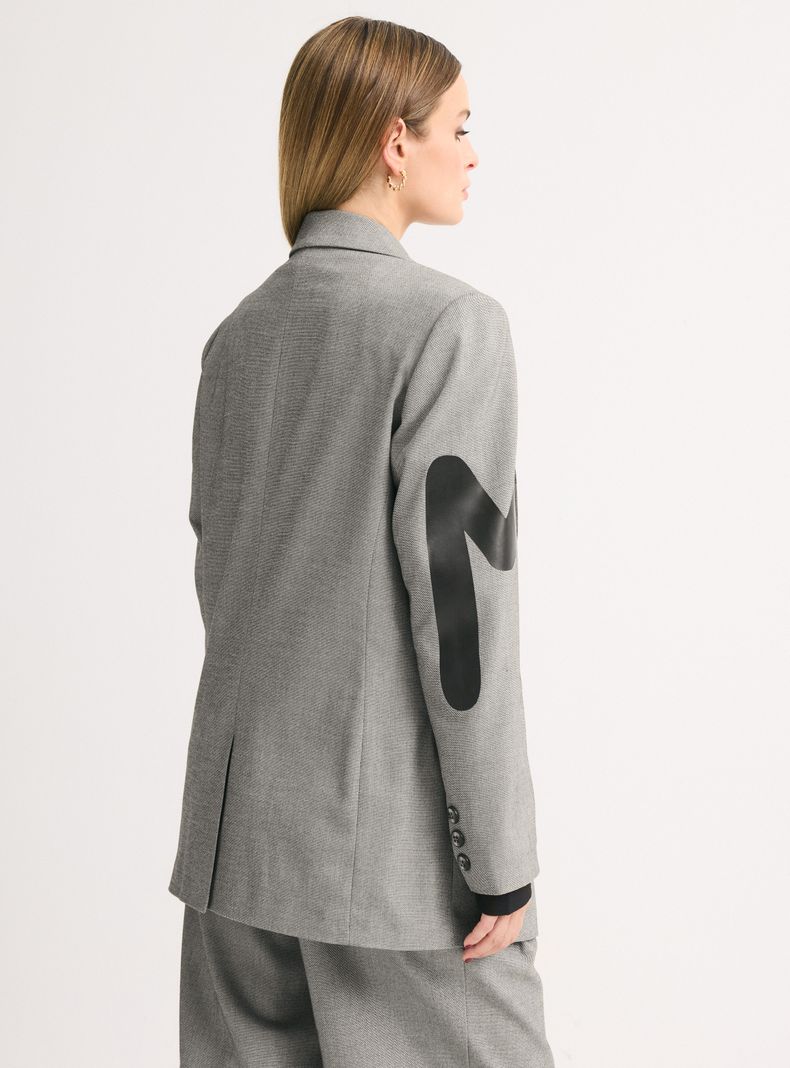 Blazer Italiano con Gráfica Estampada-1