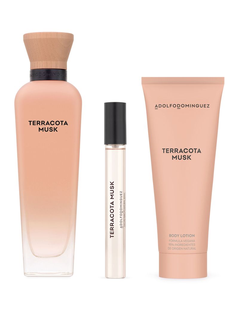 Set Perfume Terracota Musk EDP 120 ml + Loción Corporal 75 ml + EDT 10 ml-0