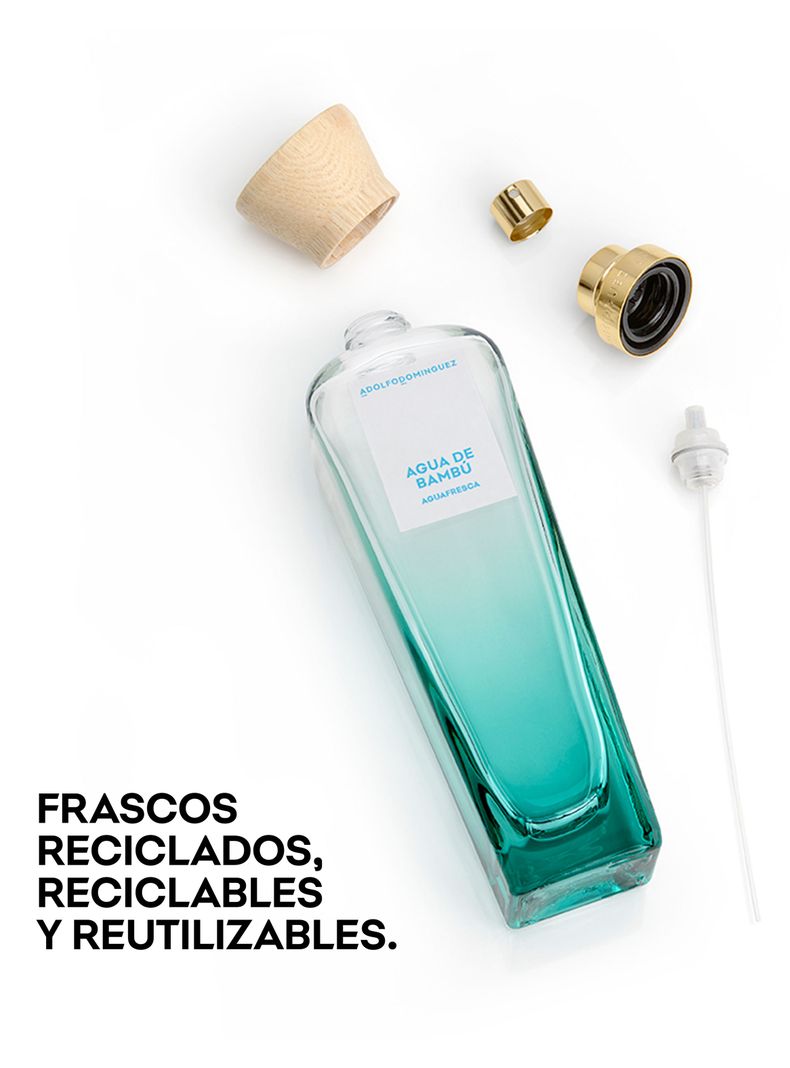 Set Perfume Aguafresca Bambú EDT Mujer 120 ml + Loción Corporal 75 ml + EDT 10 ml-2