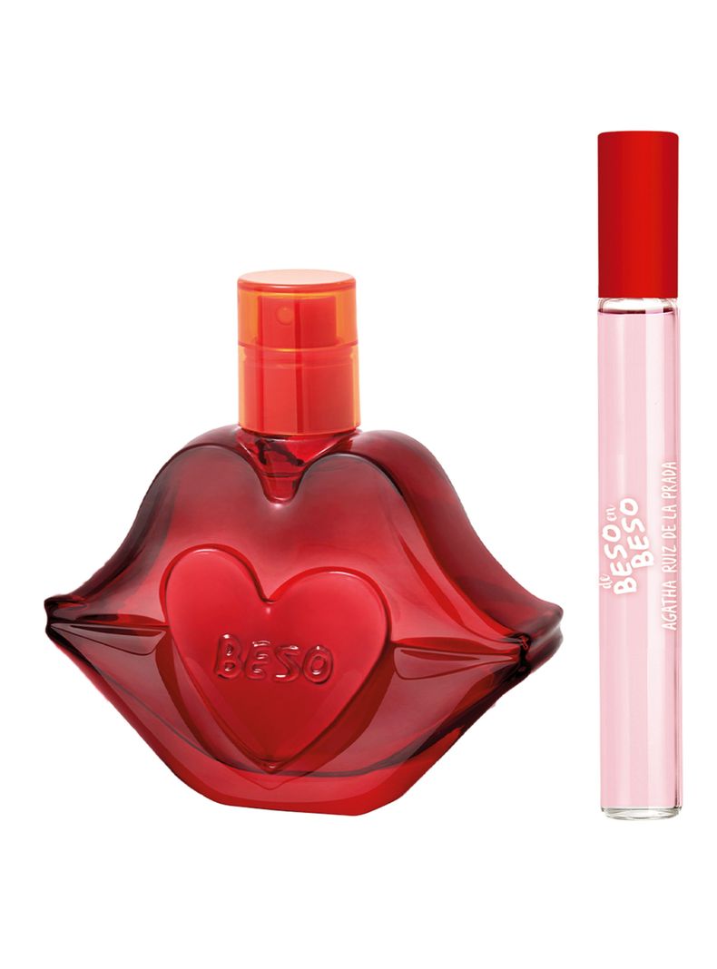 Set Perfume Beso EDT Mujer 50 ml + De Beso en Beso EDT 10 ml