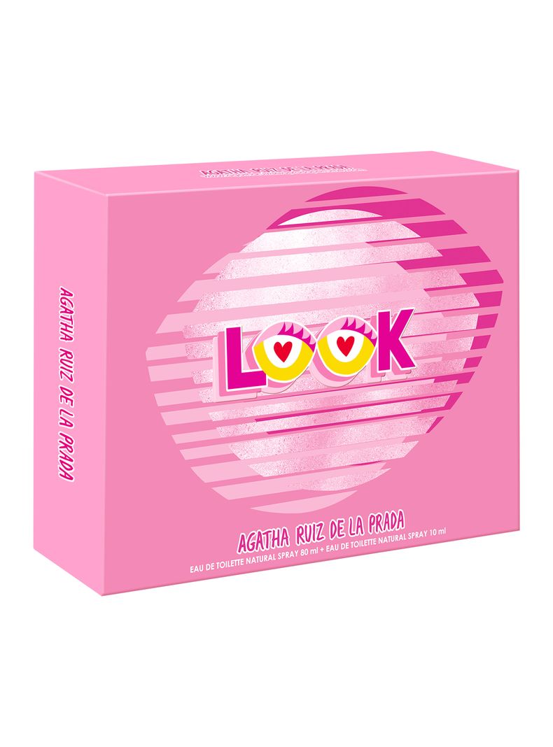 Set de Belleza Look EDT 80 ml + De Beso en Beso EDT 10 ml-2