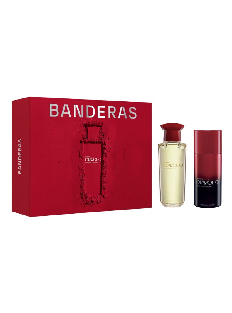 Set Perfume Diavolo EDT Hombre 100 ml + 24h Desodorante 150 ml