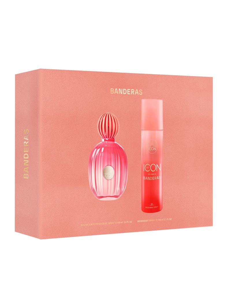 Set Perfume The Icon Splendid EDP Mujer 100 ml + 24h Desodorante 150 ml-1