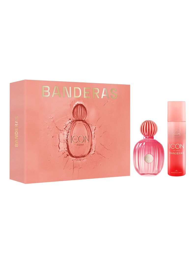 Set Perfume The Icon Splendid EDP Mujer 100 ml + 24h Desodorante 150 ml-0