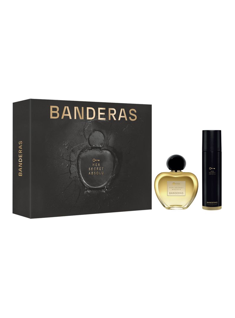 Set Perfume Her Secret Absolu EDP Mujer 80 ml + 24h Desodorante Spray 150 ml
