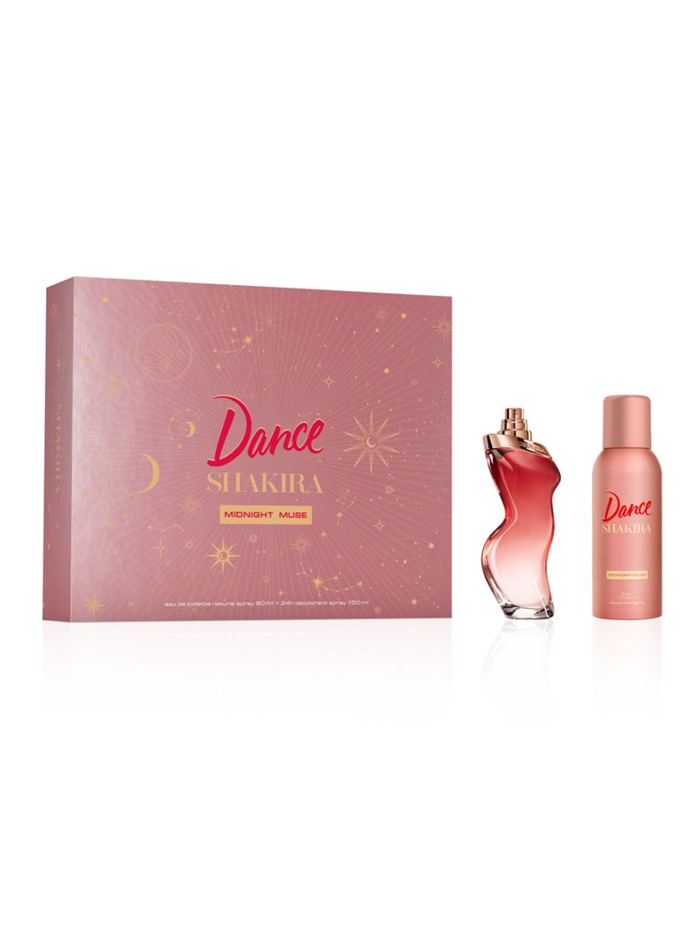 Set Perfume Dance Midnight Muse EDT 80 ml + 24h Desodorante Spray 150 ml-0