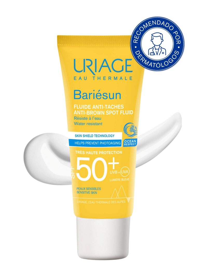 Protector Solar Bariésun Fluido Antimanchas SPF50+ 40ml Uriage