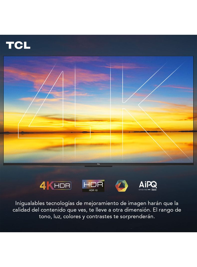 LED Smart TV 58" 4K UHD 58P635 Google TV Passion Line-6
