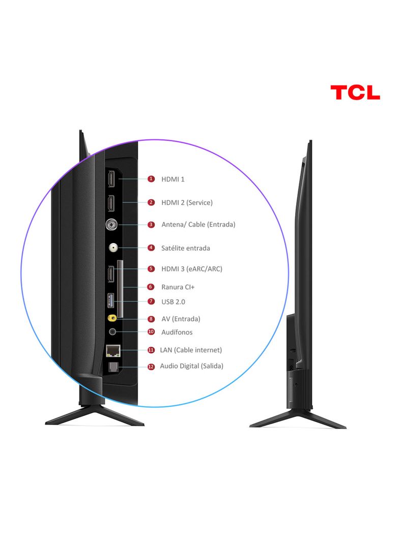 LED Smart TV 58" 4K UHD 58P635 Google TV Passion Line-2