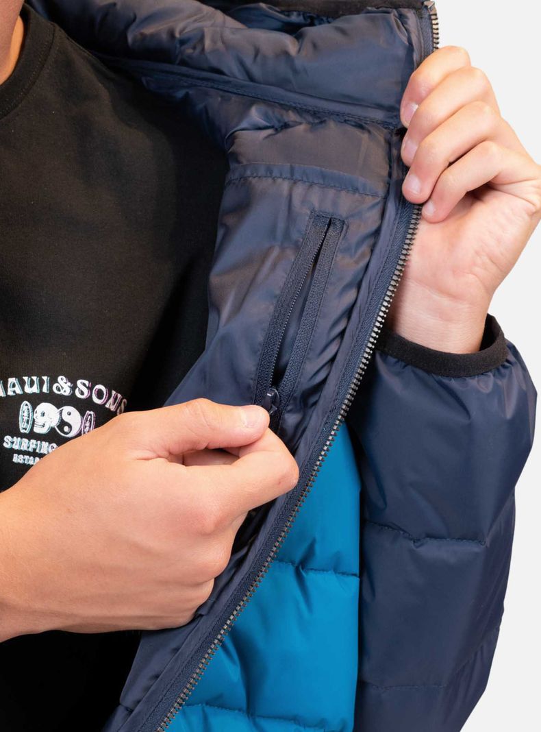 Parka Bicolor Acolchada-3