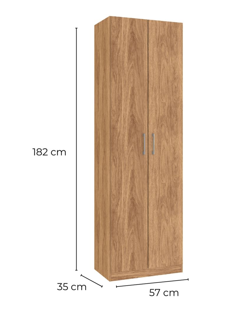 Clóset Organizador 2 Puertas 5 Nichos-1
