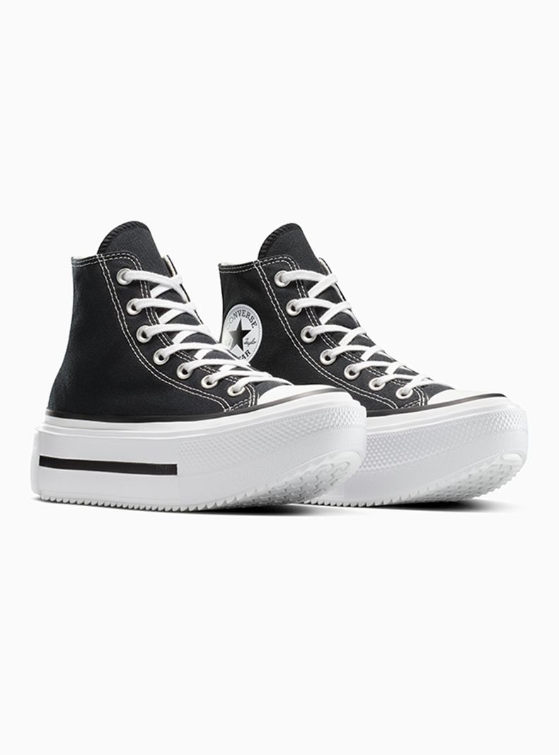 Zapatilla Urbana Chuck T All Star Lift Double Stack Mujer-2