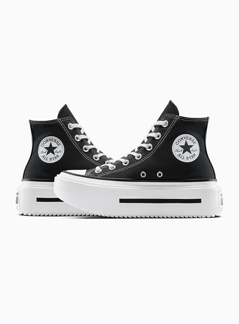 Zapatilla Urbana Chuck T All Star Lift Double Stack Mujer-3