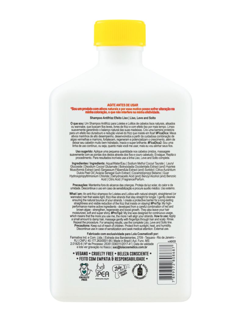 Shampoo Liso 250 ml-2
