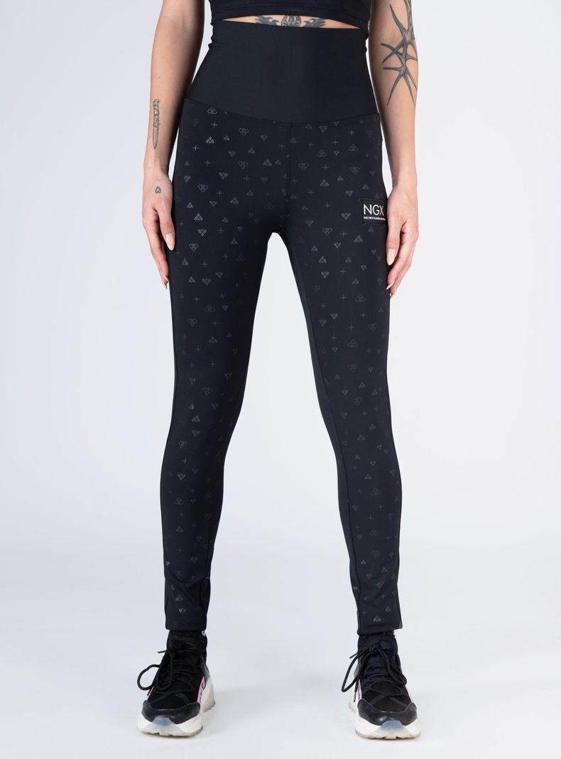 Calza logo Legging Long Task-0