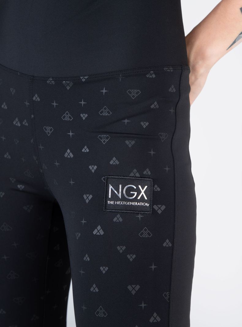 Calza logo Legging Long Task-2