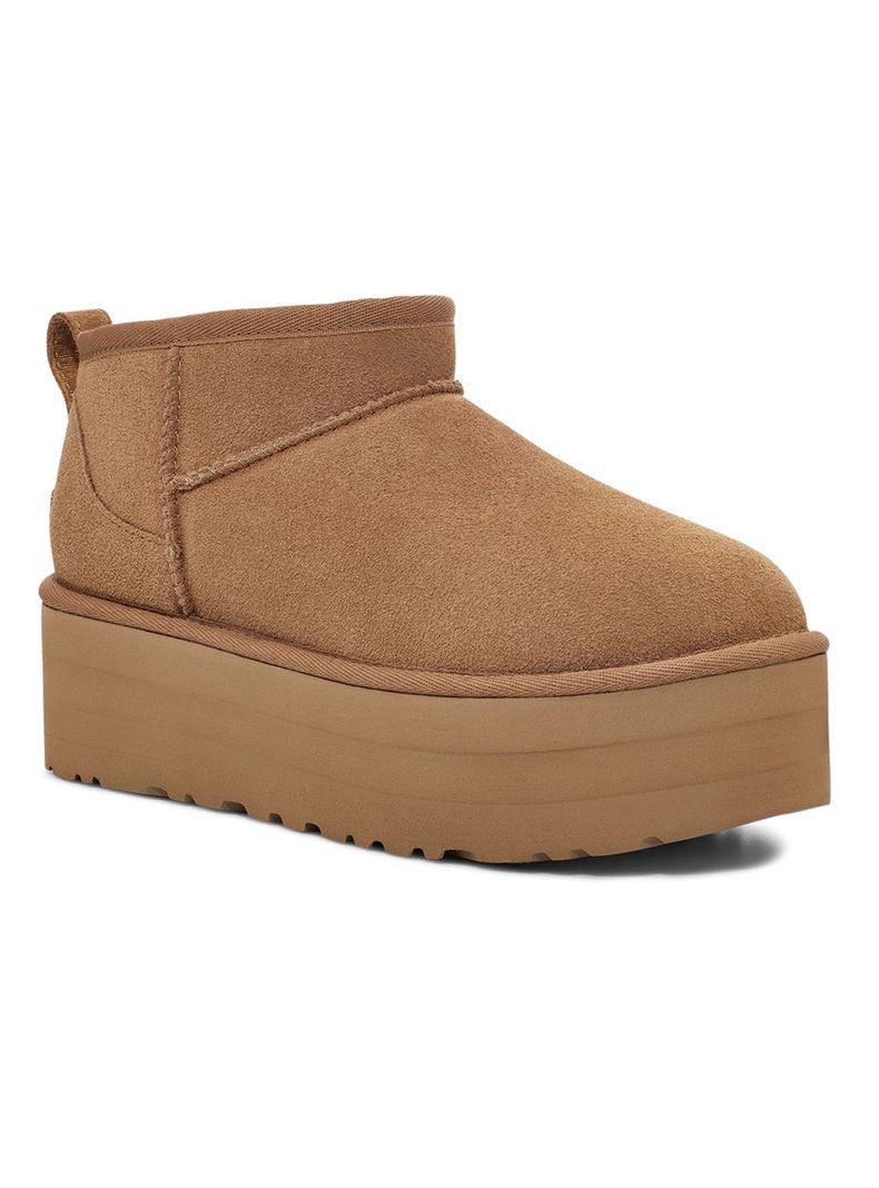 Bota Classic Ultra Mini Platform Chestnut Mujer-1