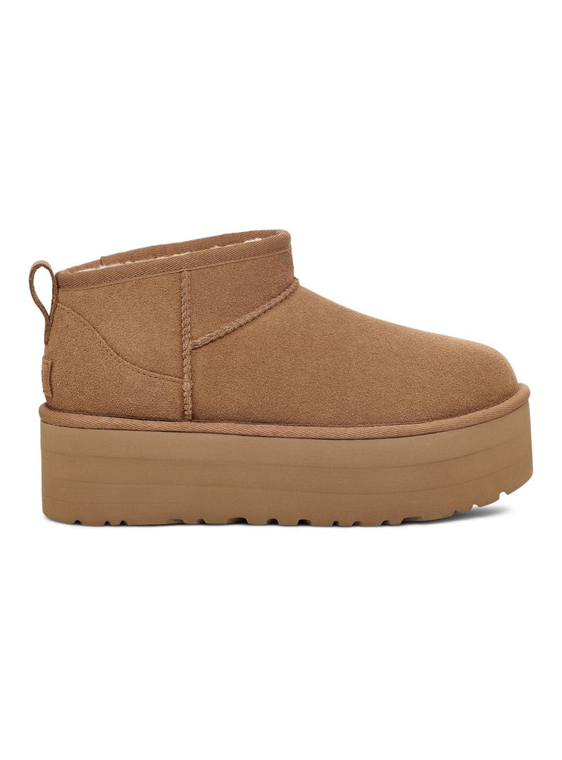 Bota Classic Ultra Mini Platform Chestnut Mujer-0