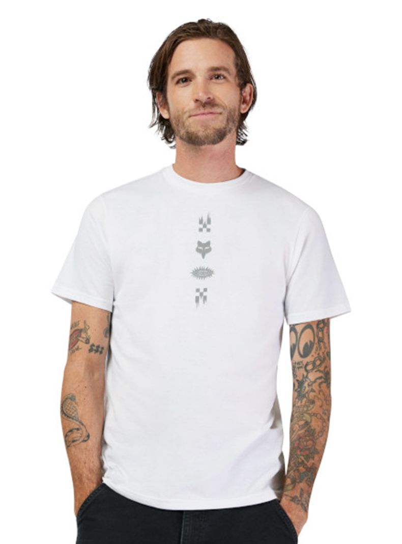 Polera Modelo Checkered Cuello Redondo