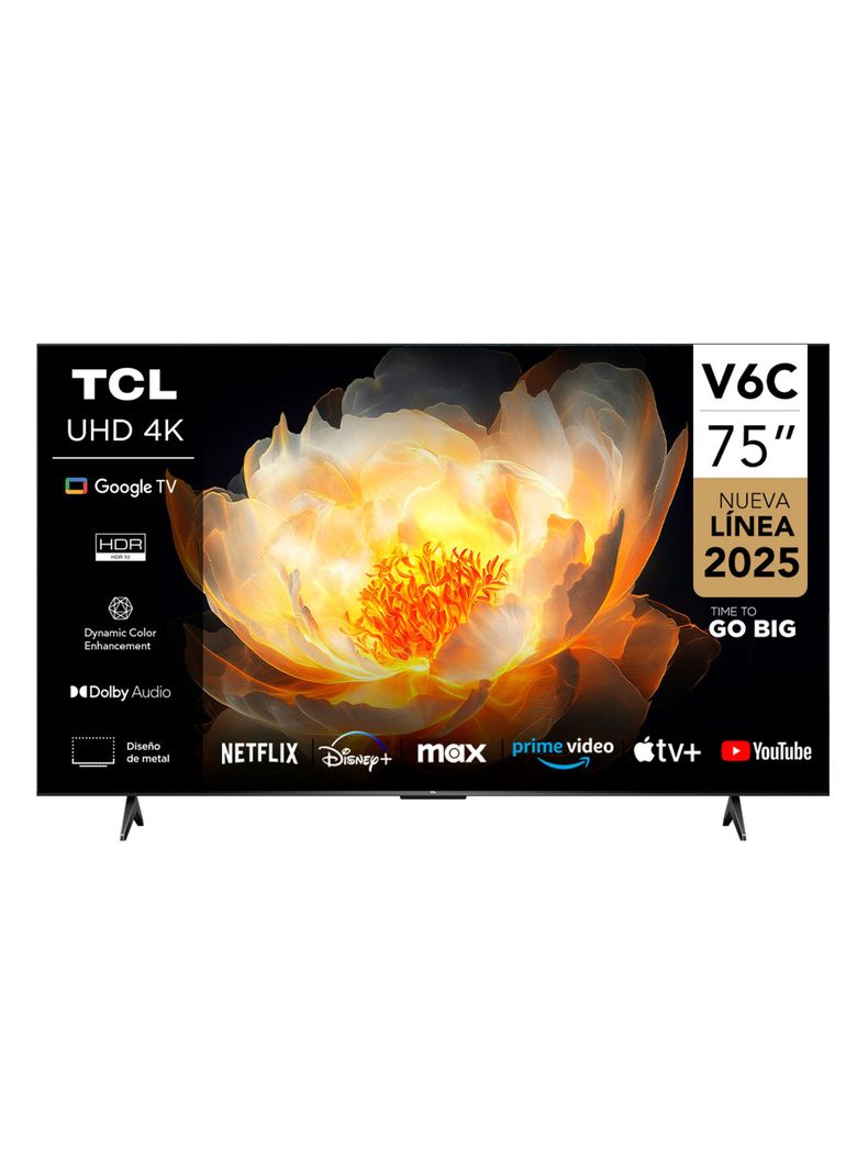LED Smart TV 75" UHD 4K V6C-0