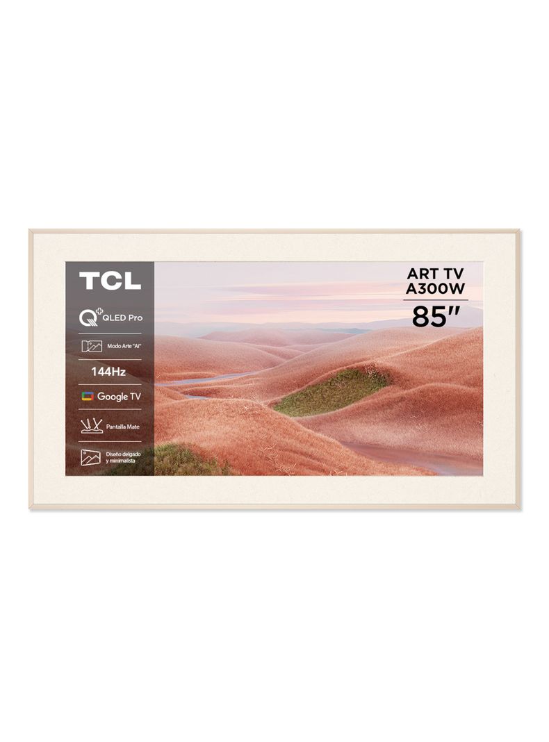 QLED Smart TV 85" 4K UHD ART TV A300W-0