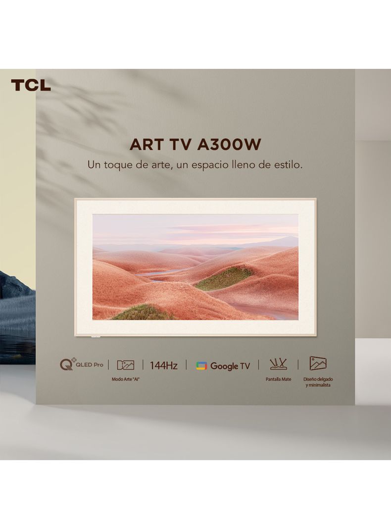 QLED Smart TV 85" 4K UHD ART TV A300W-1