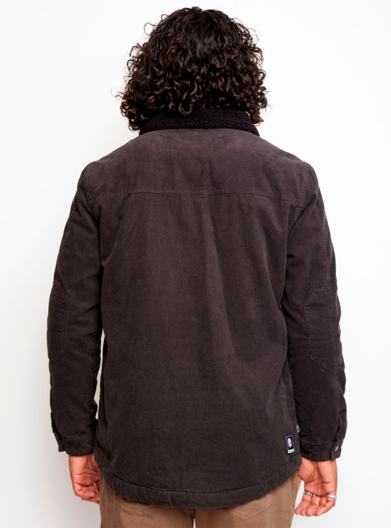 Chaqueta Cordero Organica Verde Hombre-1