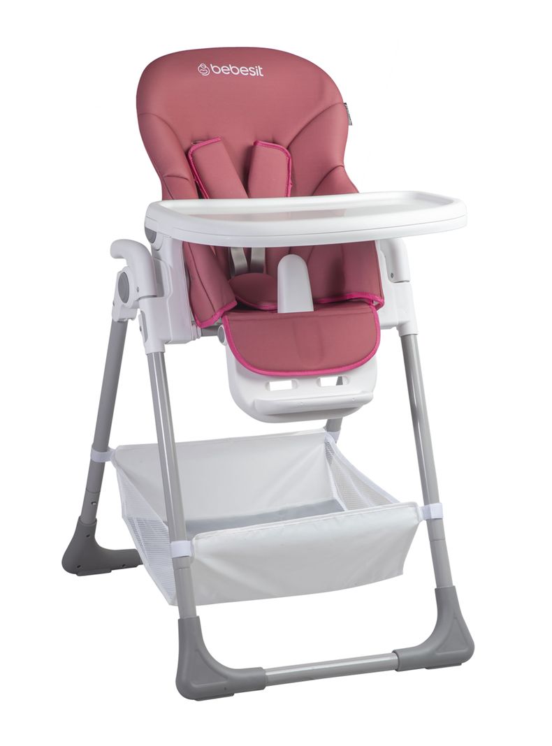 SILLA DE COMER DESMONTABLE SNACK LX ROSADA BEBESIT