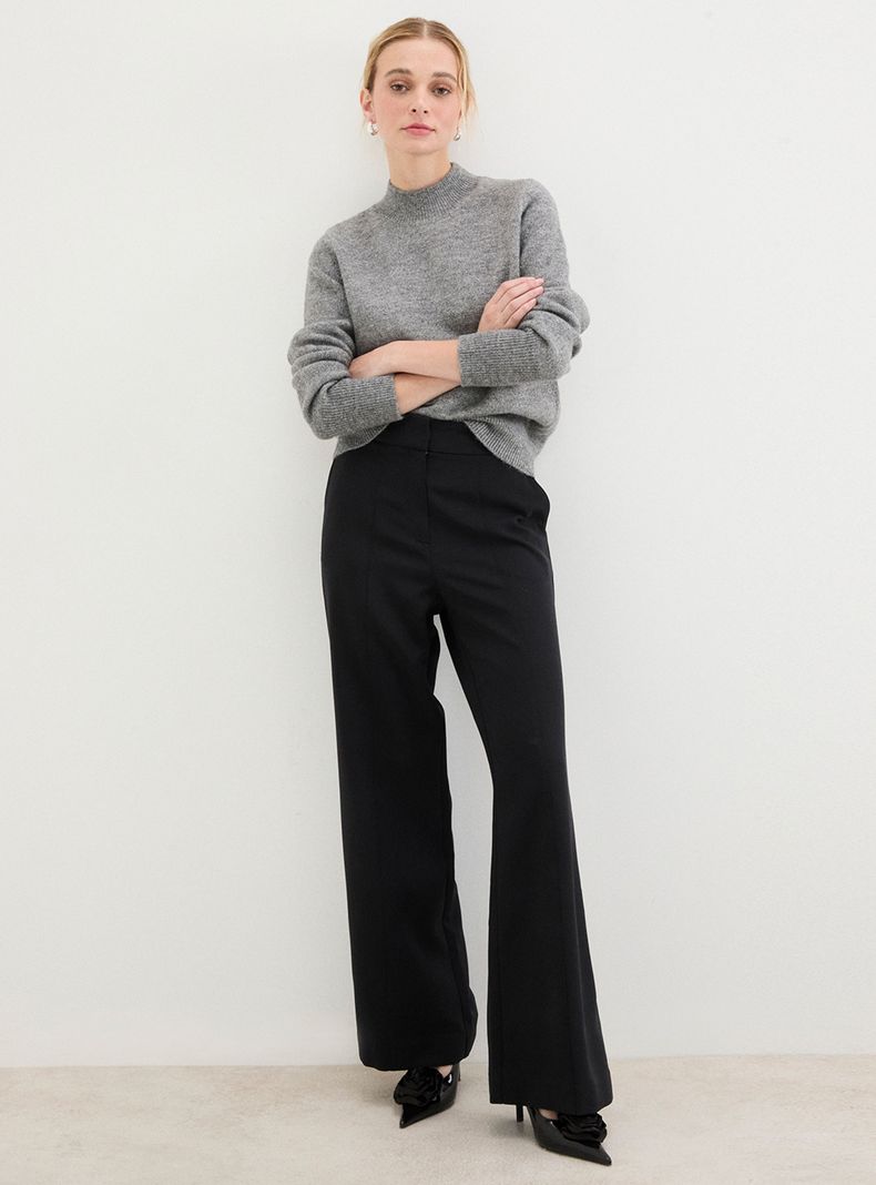 Sweater Holgado Cuello Alto-3
